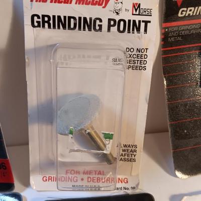 Assortment of Griding wheels and bits for Dremel or drill