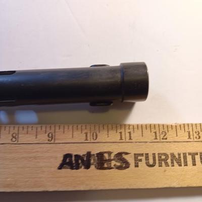 MILITARY ISSUED BELGIUM M1963 TUBULAR FN FAL TYPE C BAYONET & SCABBARD