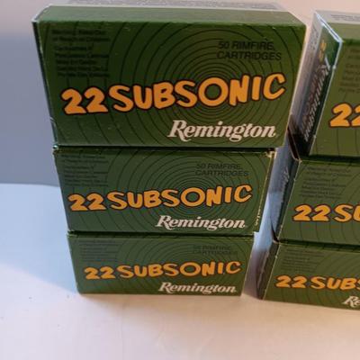 Remington 22 Subsonic 22 long rifle Hollow Points - Ammunition