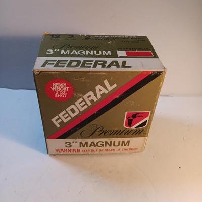 Federal 3" Magnum 12 gauge 2 oz. shot gun shells