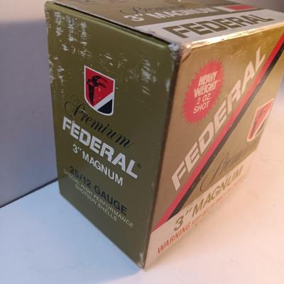 Federal 3" Magnum 12 gauge 2 oz. shot gun shells