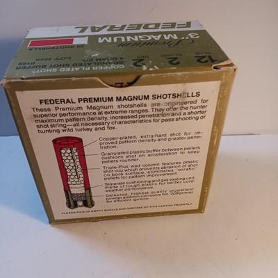 Federal 3" Magnum 12 gauge 2 oz. shot gun shells