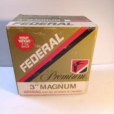 Federal 3" Magnum 12 gauge 2 oz. shot gun shells