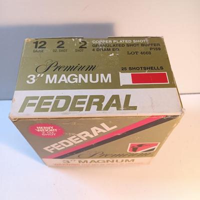 Federal 3" Magnum 12 gauge 2 oz. shot gun shells