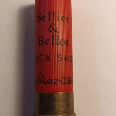 Vintage Lellie & Bellot SB BUCK SHOT - 25 cartridges 12-gauge shotgun