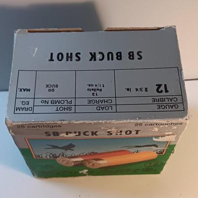 Vintage Lellie & Bellot SB BUCK SHOT - 25 cartridges 12-gauge shotgun