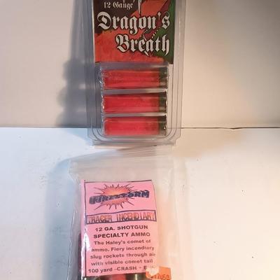 The original Dragon's Breath 12 gauge with Tracer Incendiary specialty ammo FUN FUN!
