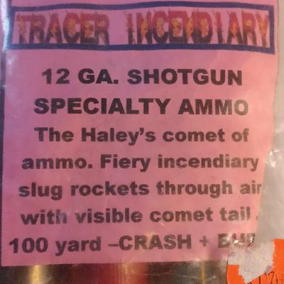 The original Dragon's Breath 12 gauge with Tracer Incendiary specialty ammo FUN FUN!