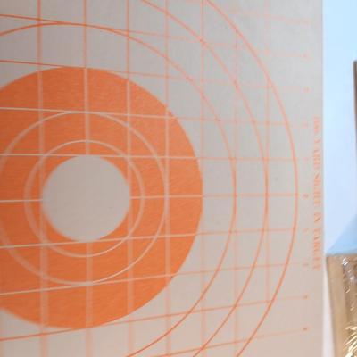 Variety of paper targets - with Police Silhouette target