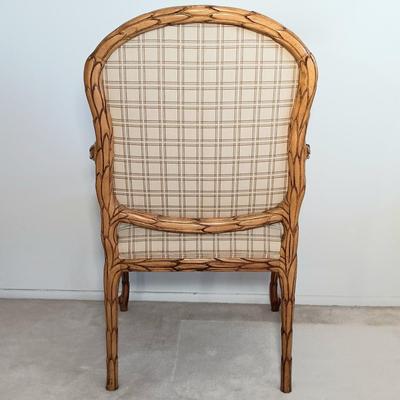 LOT 4B: Set of 4 Century Chair Co. Art Nouveau Style Wood Chairs - Monday Pick-up