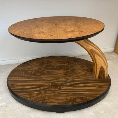 LOT 33B: Vintage Mid-Century Modern Coffee Table Base w/Oval Glass Top, Miniature Violins, Beaded Coasters and More - Monday Pick-up