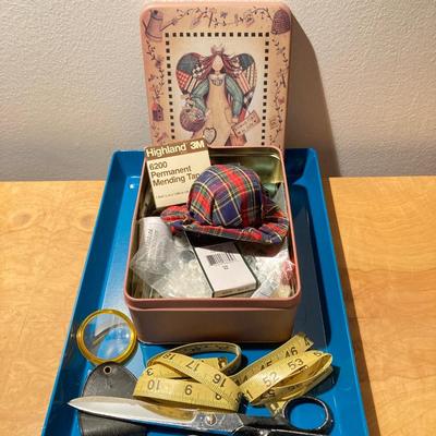 LOT 43B: Sewing, Crafting Tools and Supplies - Wiss and More