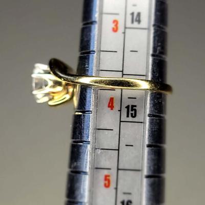 Vintage Oval Diamond Ring