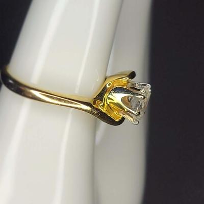 Vintage Oval Diamond Ring