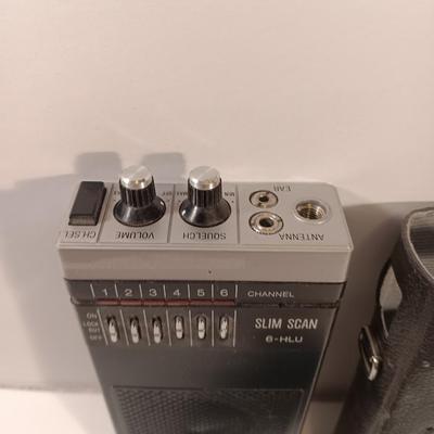 vintage Fanon / Courier Slim Scan scanner model SLIMSCAN 6-HLU with case and power supply
