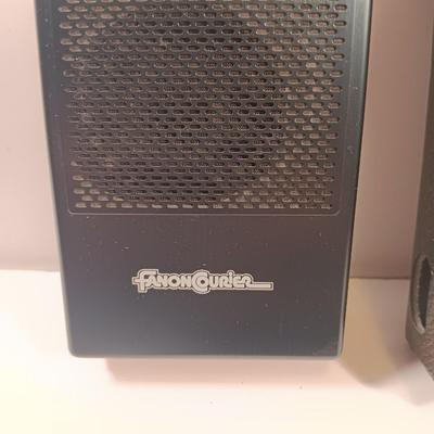 vintage Fanon / Courier Slim Scan scanner model SLIMSCAN 6-HLU with case and power supply