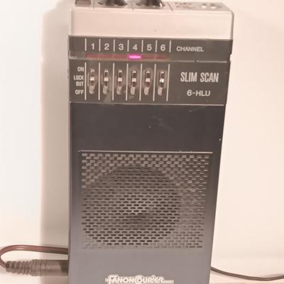vintage Fanon / Courier Slim Scan scanner model SLIMSCAN 6-HLU with case and power supply
