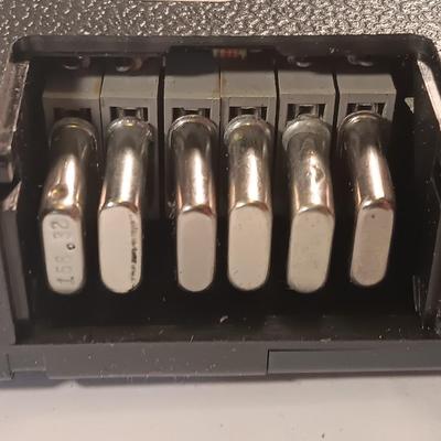 vintage Fanon / Courier Slim Scan scanner model SLIMSCAN 6-HLU with case and power supply