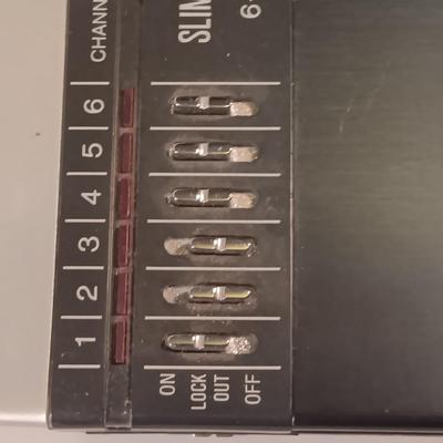vintage Fanon / Courier Slim Scan scanner model SLIMSCAN 6-HLU with case and power supply