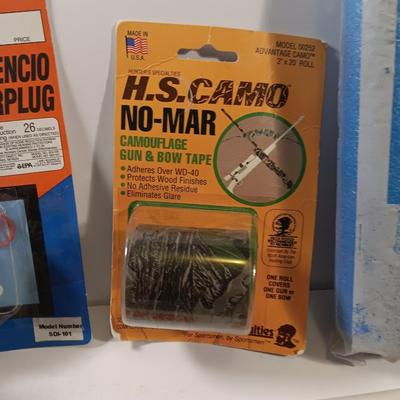 Survival / Camp gear - chemical gloves canteen all weather blanket compressor bag and more