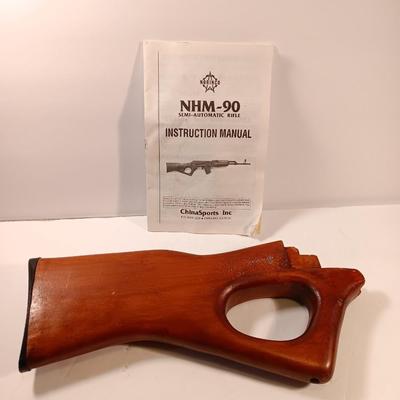 NHM-90 wooden Rifle stock