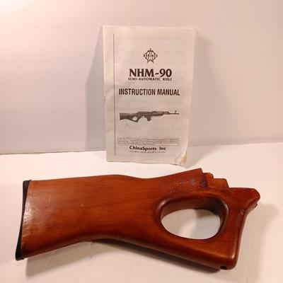 NHM-90 wooden Rifle stock