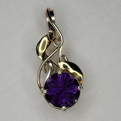 Amethyst Pendant Necklace