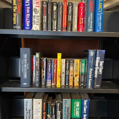 A COLLECTION OF TOM CLANCY NOVELS