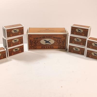 Peters 22 Rim fire High velocity cartridges - Ammunition