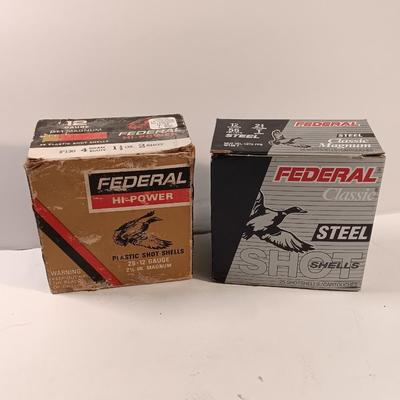 Federal Hi-Power and Federal Classic 12 Guage shotgun shells 50 shells total