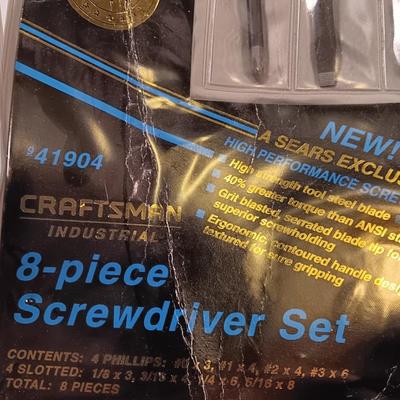 Craftsman 8 piece screwdriver set