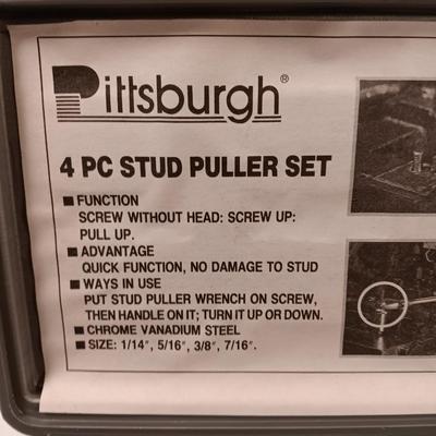 Pittsburgh 4 pc. Stud puller set
