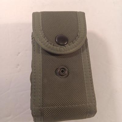 Military Issued 45 Magazine canvas belt pouch
