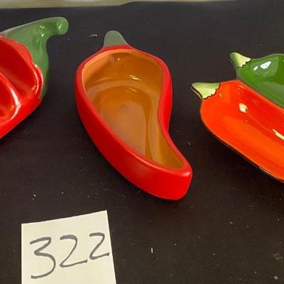 Pepper Bowl and Plate