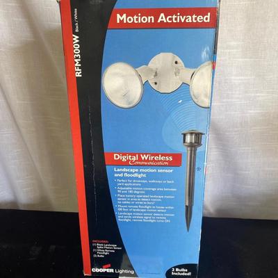 New Motion Activated Light