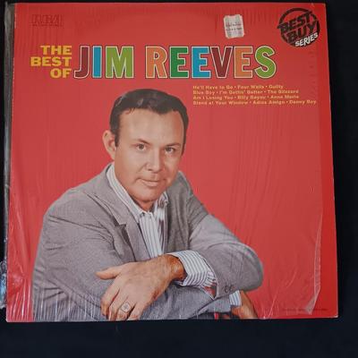 Jim Reeves - Vinyl Record Albums LP Record - The best of - The intimate Jim Reeves