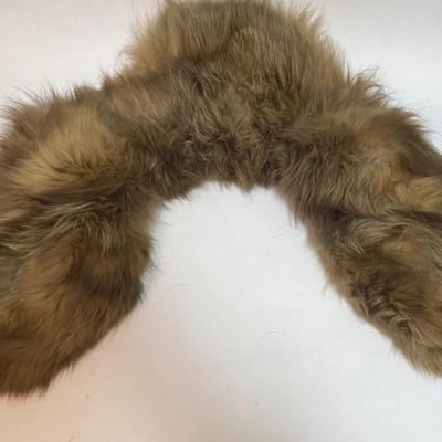Vintage Pelta Furs Fox Fur Scarf Drape Stole Wrap