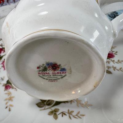 Franciscan drinking glasses, coffee cups, desert plates