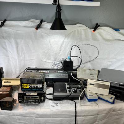 Meters, radios and vintage electronics