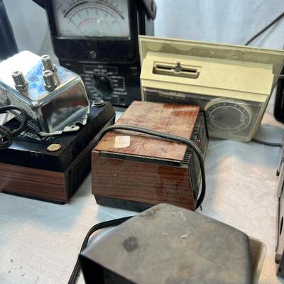 Meters, radios and vintage electronics