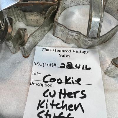 Kitchen collectibles Cookie Cutters