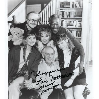 You Can't Take It with You Lois Nettleton and Harry Morgan signed photo