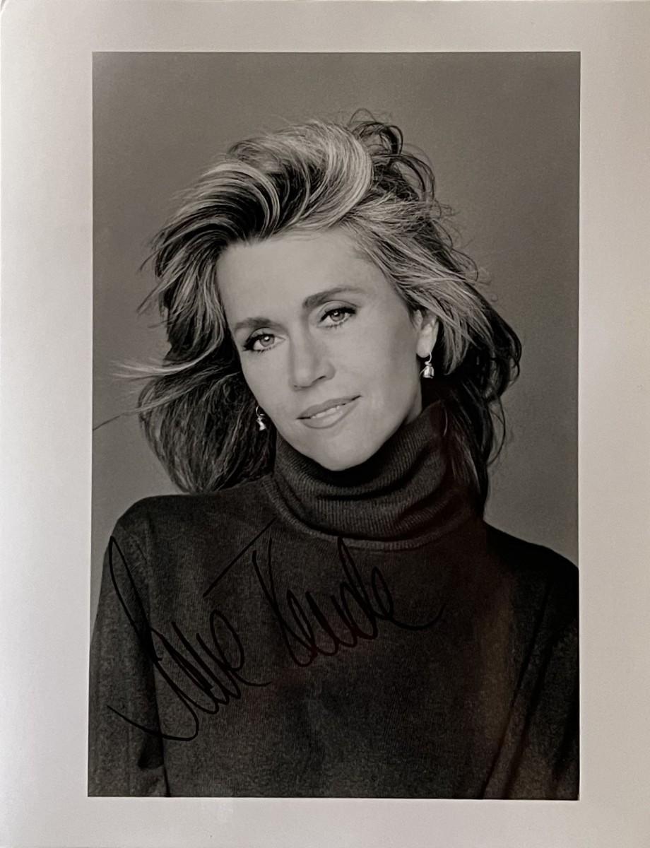 JANE FONDA signed autographed photo COA Hologram main image 0