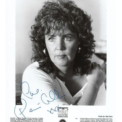 Shirley Valentine Pauline Collins signed movie photo