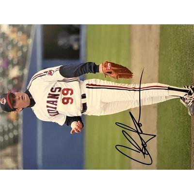 Major League Charlie Sheen signed movie photo