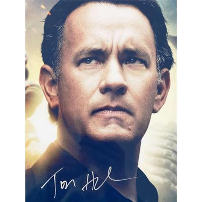 Tom Hanks signed movie photo