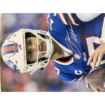 Buffalo Bills Quarterback Josh Allen signed photo