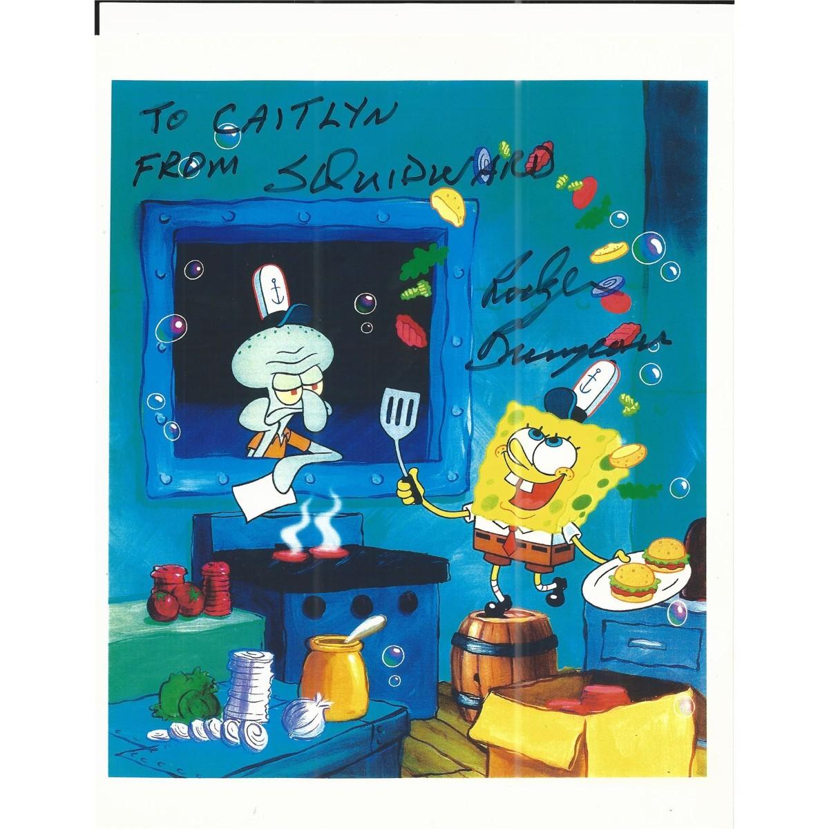 SpongeBob SquarePants Rodger Bumpass signed photo