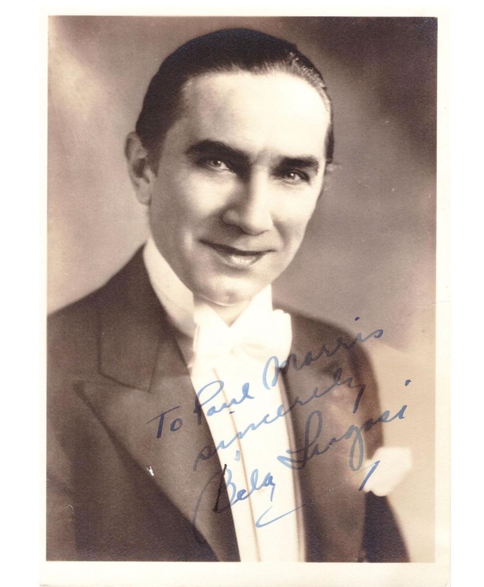 Bela Lugosi signed Dracula photo | EstateSales.org