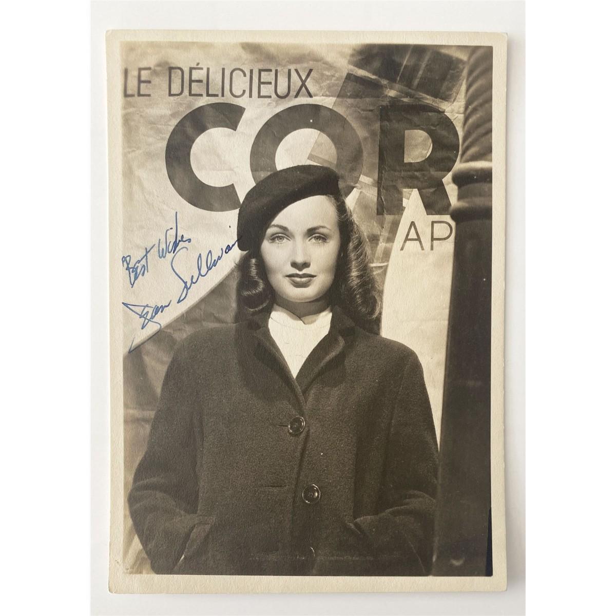 Jen Cullivan Uncertain Glory Jean Sullivan signed photo | EstateSales.org